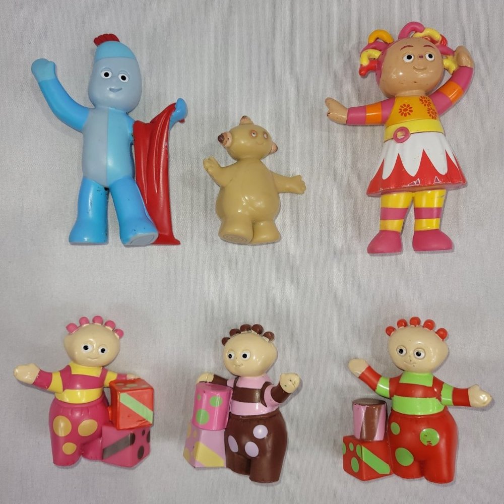 In The Night Garden 2007 Mini Figure Set 6 PVC Toy Figurines by Ragdoll